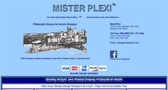 Desktop Screenshot of misterplexi.com