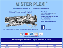 Tablet Screenshot of misterplexi.com